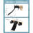 Widespread Waterfall 3 Holes Dual Handles Bathroom Sink Faucet-101953160