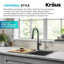 Oletto Single Handle Pull-Down Kitchen Faucet