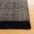 Trellis Hand Woven Wool/Cotton Solid Color Rug in Black-980950645
