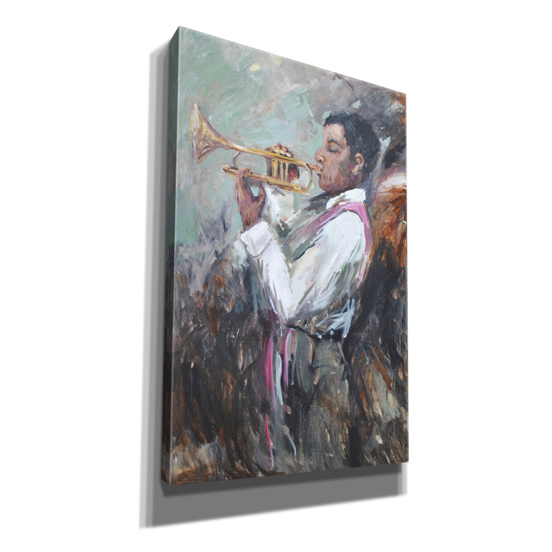  «Soulful Tunes» par Jadei, impression sur toile, 26 po x 40 po, H 40 po x l 26 po