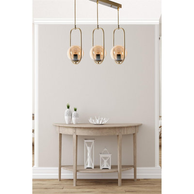 Beauman 3 - Light Kitchen Island Pendant