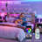 Queen Headboard, Storage, RGB LED Lighting, USB & AC Charging Station, Recessed Baseboard – Modern Wood Bedroom Furniture-1239856386-1239856415