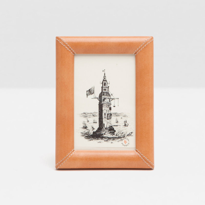 Eton Picture Frame, 4" x 6", Aged Camel