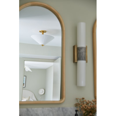 Steel Armed Sconce