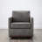 Benten Upholstered Swivel Armchair-256370357