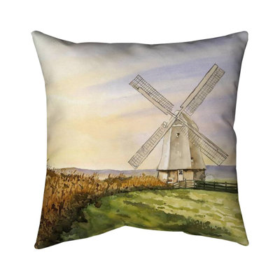 Morning breeze - 20"x20" Outdoors Throw pillow - Spun poly - Print on demand
