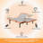 Split Top King Adjustable Bed Frame, Included Massage, USB & Type C Ports, Underbed Nightlight, Wireless Remote & App Control, Zero Gravity, E3000 Sunset Orange-952377350