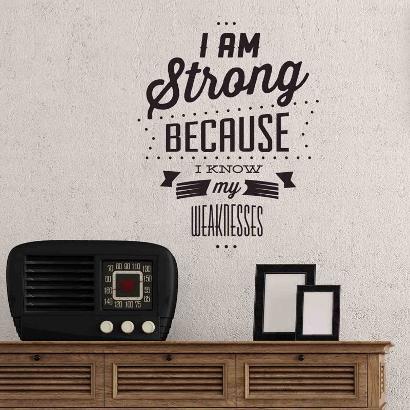 Text & Numbers Wall Decal