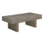 3Pc Table basse de style contemporain 2X Tables de bout Mobilier de salon en bois