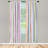 English Garden Floral Semi-Sheer Rod Pocket Curtain Panels-514189449