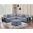 4-Piece Sectional Set W/ Ottoman-1159424798