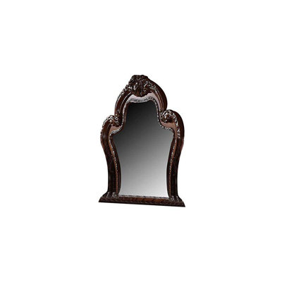 Lissandra Wood Flat Wall Mirror