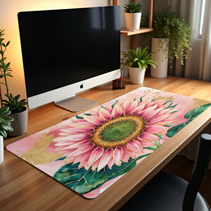 Polyester Desk Pad, 23.6x13.8