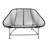 InLove Indoor/Outdoor Handmade Loveseat-36018132