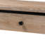 Console en bois massif 31,5 po