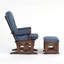Fauteuil à bascule et repose-pieds Joy Deluxe-313967804-483617248