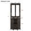Armoire de rangement de coin