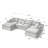 137.79" U-Shaped Sectional-1540013092