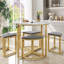Aarianna 4 - Person Dining Set-1845798705