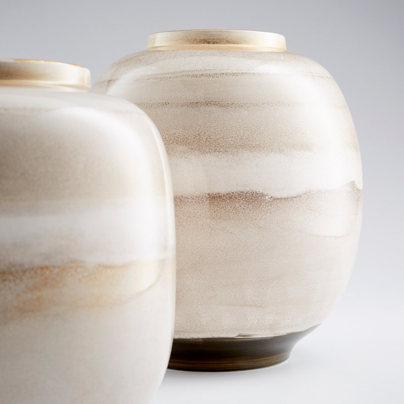 Vase de table en porcelaine 9,5 "Kasha