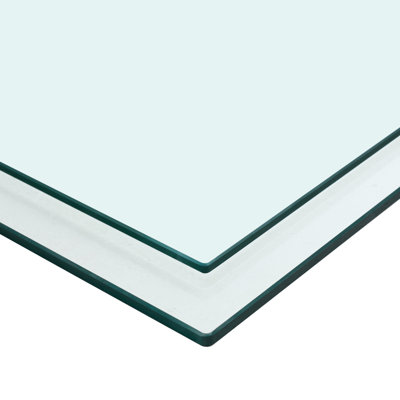 Rectangle, Tempered Glass Table Top, 47.2*23.6 Inch, To Bending And Wear 3/8 Inch Thick, 47.2 Inches Deep, Suitable For Various Furniture