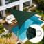 Toile d'ombrage triangulaire Amgo Customize - 200 g / m², blocage UV 95%-107141297-107231642
