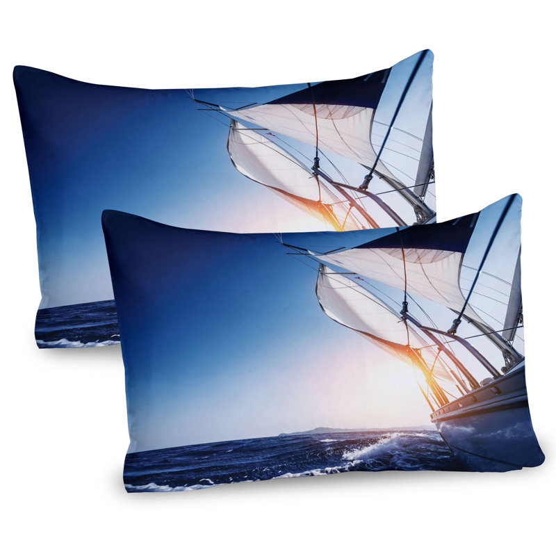 Ensemble de 2 taies décoratives d'été Ambesonne, H 20 po x l 36 po