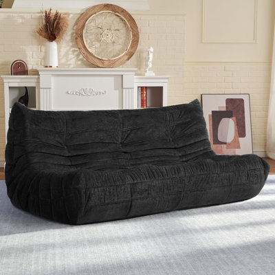 Bean Bag Chair, Giant Bean Bag Chairs For Adults, 3 Seater Fireside Chair, Lazy Large Floor Bean Bag Sofa For Living Room, Bedroom, Dorm, Office