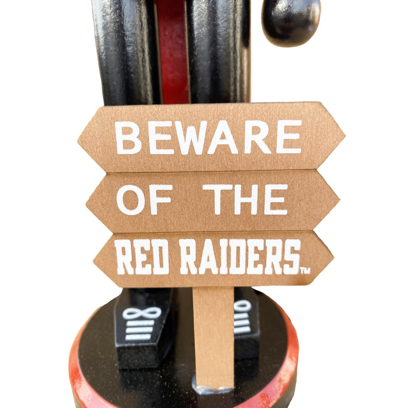 Casse-noisette 12 "NCAA College Spirit Beware, Texas Tech