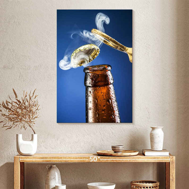 Yarlin Beer Vapor, 39" H x 26" W