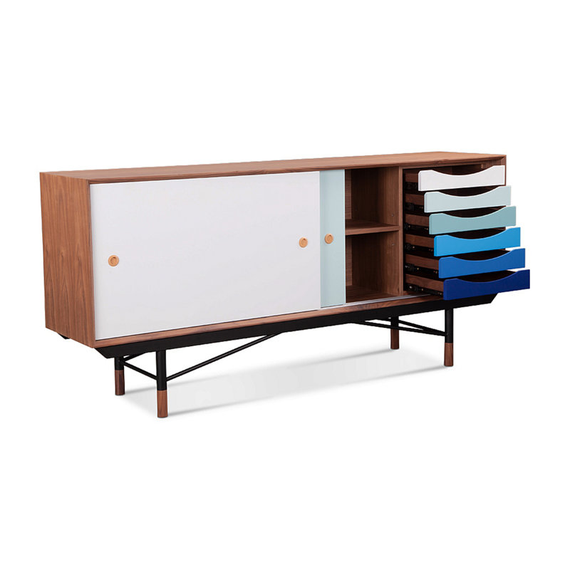 Buffet Juhl 1955 - Variante bleue