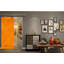 Porte de grange en bois massif DIY 3 en 1 pour chambres, espaces de rangement, placards-93928299-93928312