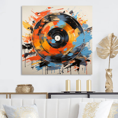 Fusion de vinyle sur toile