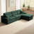 Chenille verte