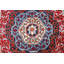 Tapis oriental en laine à teinture végétale Ziegler noué à la main 8 x 10