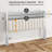 Full Size Headboard, Adjustable Upholstered Headboard With 3 Tier Shelves And Pegboard With Charging Stations And LED Lights, Modern Bed Headboard With Storage Linen And White-244327709-244327706