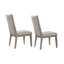 Ensemble de 2 chaises d'appoint Rocky