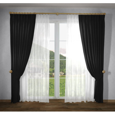 Garris Blackout Curtain Single Panel