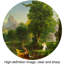 Reproduction d'art classique The World, estampe numérique sur toile, 45 x 30 x 1,5 po