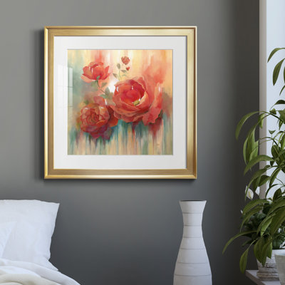 Arbor Red III - reproduction de photo sur papier encadrée