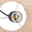 Luminaire suspendu en rotin 1 lumière-672087320
