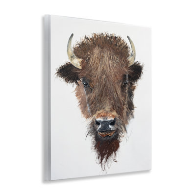 «Western Bison Visage» par Filippo Ioco