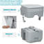 Dakota Fields Elleny LPF Bidet Toilet (Seat Not Included)
