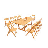 Surfliner Outdoor 11 - Piece Teak Dining Set