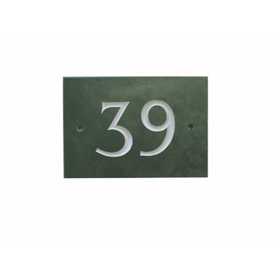 Odacia 10cm H Stone House Number