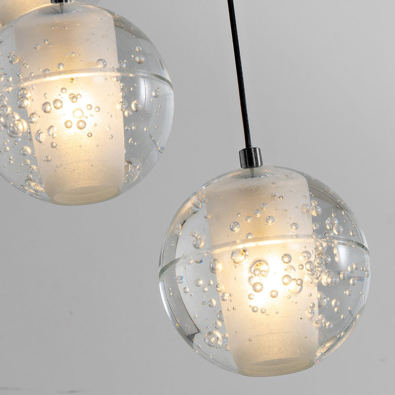 Luminaire suspendu pour vestibule 14 lumières Vrai