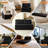 Boneless Folding Sofa Bed, Convertible Sleeper Chair with Pillow, Loveseat Fold Out Chair Bed, Memory Foam Floor Couch Mattress, Foldable Futon Couch Lounge for Living Room (Corduroy)-104722784-104722787