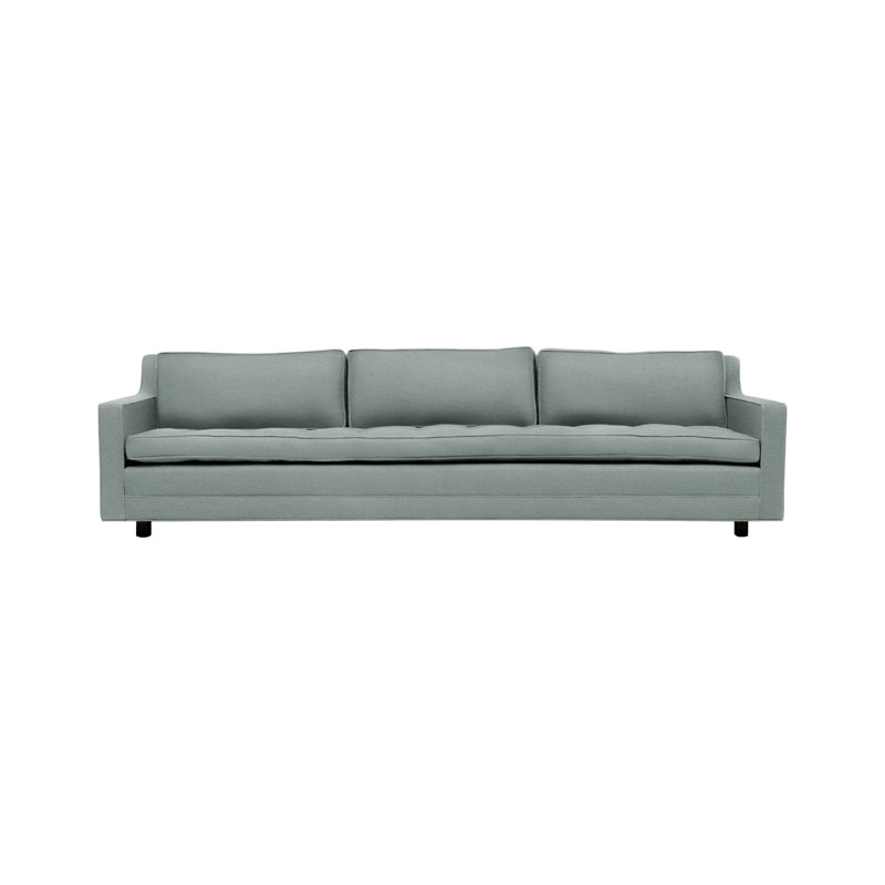 Upholstered 94'' Sofa, Shale Velvet