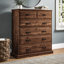 Broussard Solid Wood 112cm W 6 - Drawer Chest of Drawers