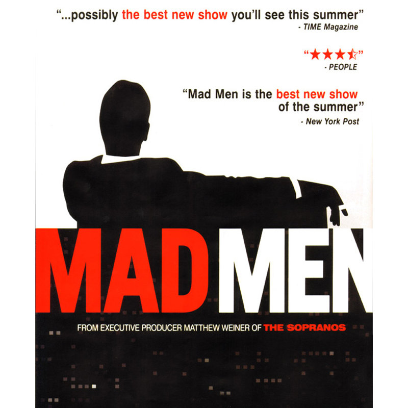 Mad Men, 34" H x 28" W